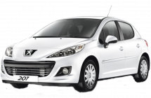 location peaogot 207 avec chauffeur Alger - Oran - Algérie